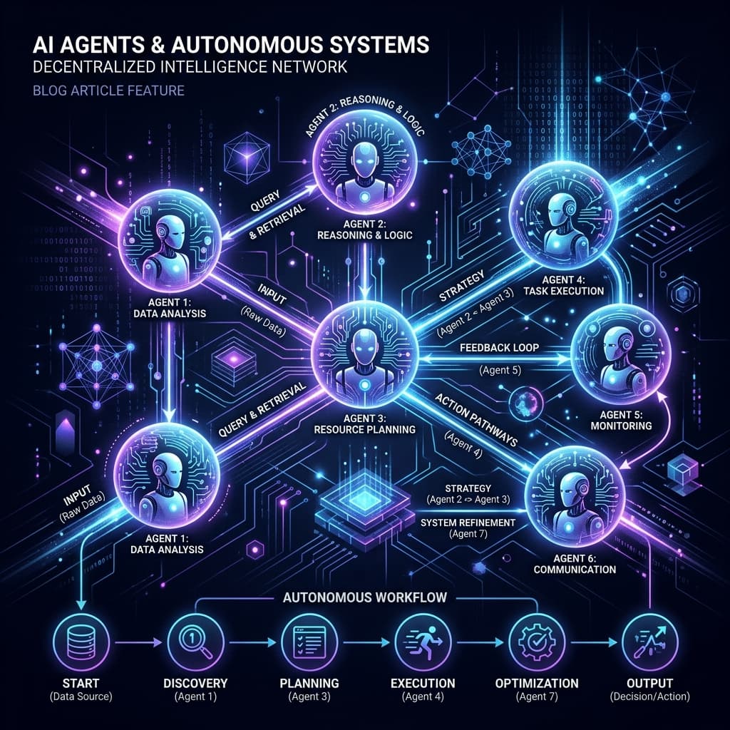 Agents IA autonomes : Architecture, cas d'usage et infrastructure GPU nécessaire